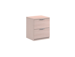Mesita de noche Low Cost Roble 38 x 45 x 33,5cm cm