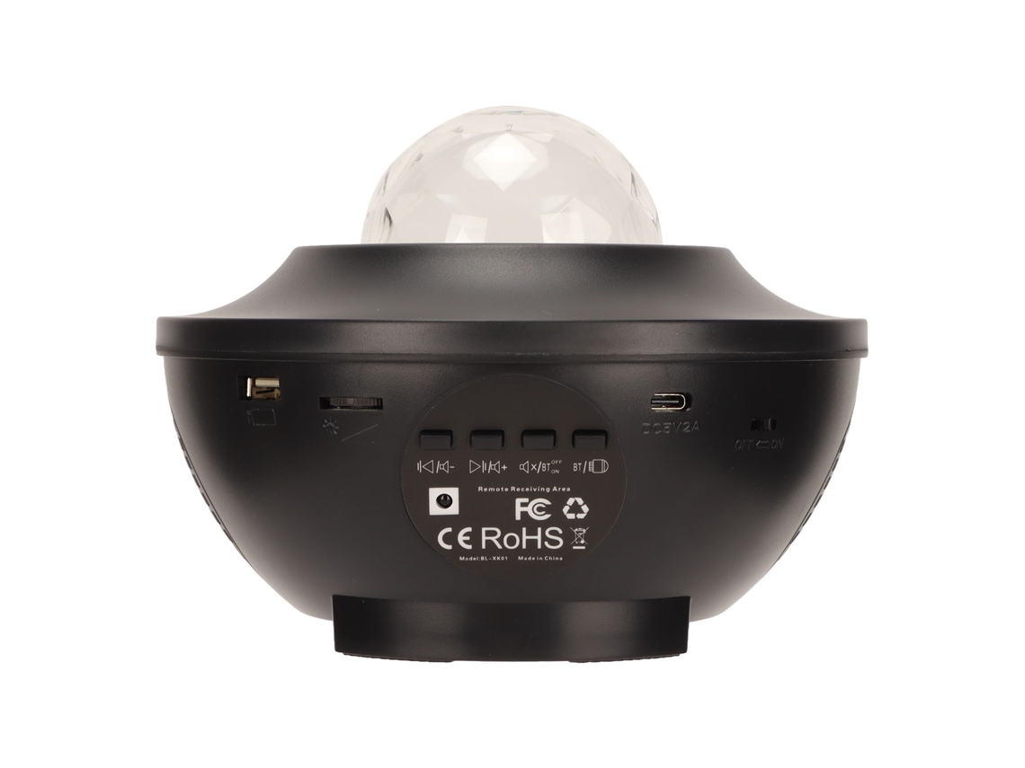Lâmpada Projetora Do Céu Com 21 Modos Controle Remoto Led Bluetooth Alto-falante Para Quarto Festa
