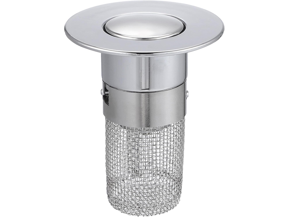Tapa para fregadero con núcleo de retorno, filtro de desagüe y control de olores. Slowmoose