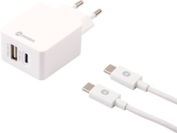 Kit Cargador + cable A A-A A A Blanco (Salida Rejilla A)