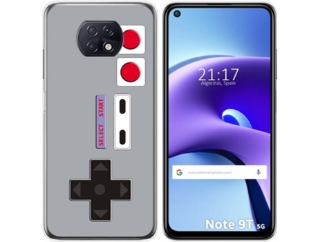 Carcasa Xiaomi Redmi Note 9T 5G TUMUNDOSMARTPHONE Consola Multicolor