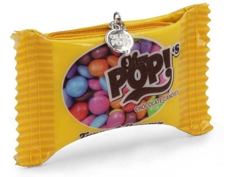 Monedero OH MY POP! Chococandy (Amarillo - 8.5x15x2cm)