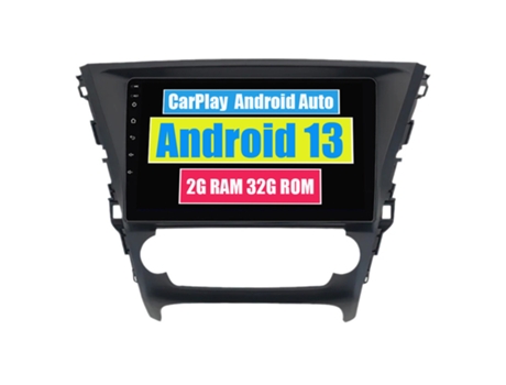 Autoradio Multimedia ROVERONE para Toyota Avensis 3 2015 - 2018 CarPlay Android Coche Radio Bluetooth GPS Navegación