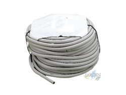 Tubería Flexible Blanca 8x14 Mm - Rollo De 50 Metros