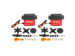 Servo Digital Profesional De 20 Kg Para Coches Rc, Resistente Al Agua, Con Brazo Metálico De 25t Para Coches Rc A Escala 1/10 Y 1/12.