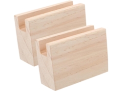 Elevadores Para Muebles De Madera, 2 Soportes Estables Para Camas, Mesas Y Sofás, 10 Cm De Altura.