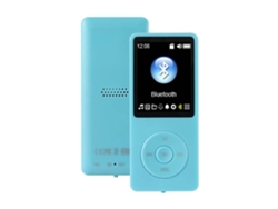 Lector Mp3 Ultra Thin Player Soporta Tarjeta De Memoria Pequeño Con Pantalla Lcd De 1 8 Pulgadas Con Tarjeta De 8gb Gusshious Azul