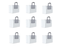9pcs acessórios de substituição do saco de pó para roborock t8, g10s, q7