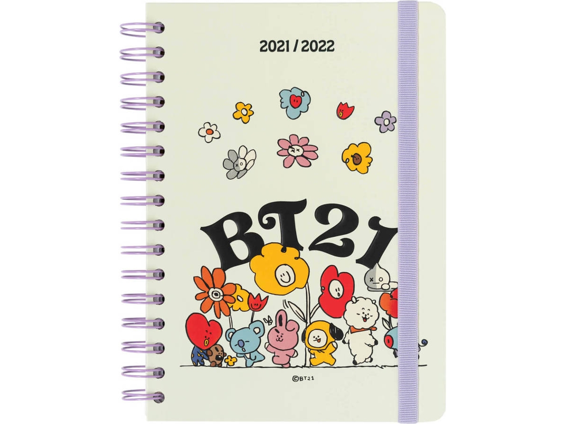 Agenda Escolar ERIK Bt21 (A5 - 2021/2022 - Semanal - 14.8x21cm)