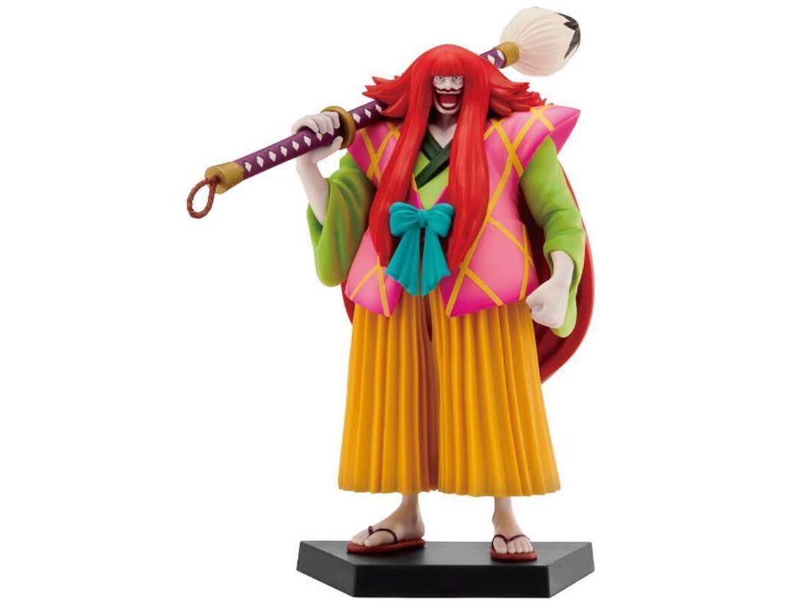 Figura de One Piece Las Nueve Vainas Rojas Están Aquí Kanjuro Ichibansho 15,5 cm B.active
