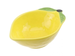 Estimula El Apetito Con Este Tazón Con Forma De Fruta, Un Lindo Y Encantador Tazón De Postre De Cerámica Con Un Diseño Creativo De Limón, Ideal Para S