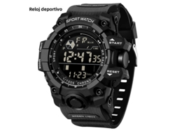 Reloj de pulsera deportivo electrónico para hombre, resistente al agua, con pantalla LED analógica/digital multifuncional y esfera grande, modelo G.