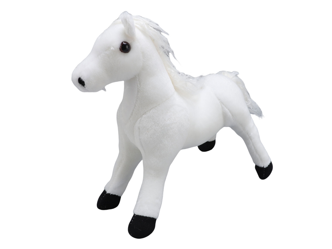 Juguete De Peluche Multifuncional De Caballo Blanco, Suave, Cómodo Y Realista