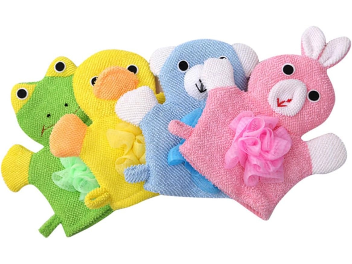 Juego de 4 toallas de baño cómodas y prácticas.