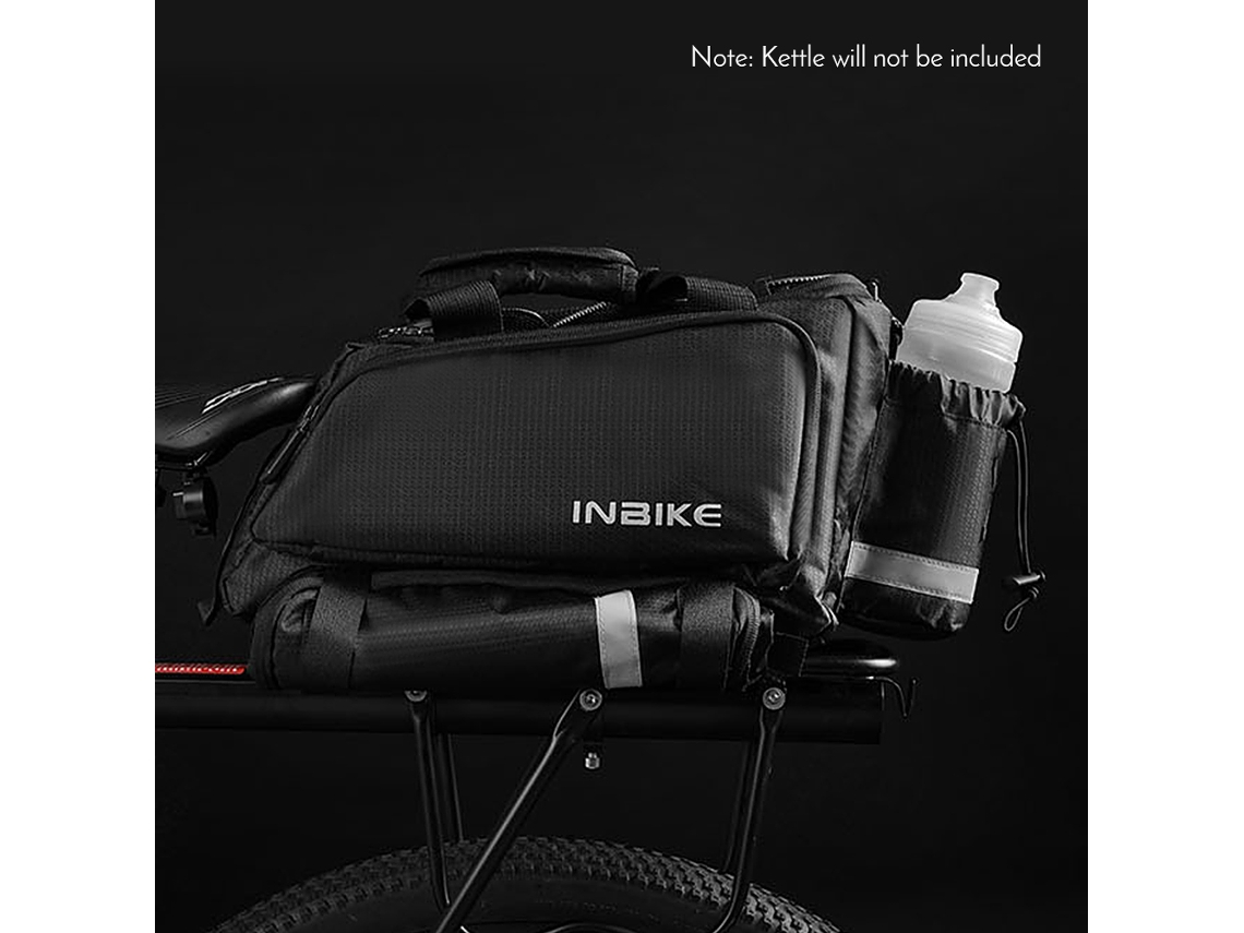 Bolsa Para Bicicleta 3 En 1, Bolsa Trasera Con Correa, Gran Capacidad, Impermeable, Para Bicicletas De Montaña Y De Carretera.