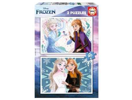 Puzzle EDUCA 2X20 Pecas Disney Frozen 19736