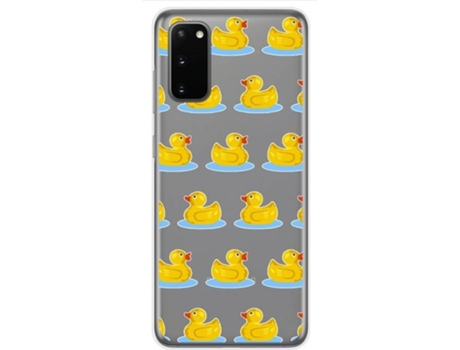 Carcasa Samsung Galaxy A41 TUMUNDOSMARTPHONE Dibujos Transparente Multicolor