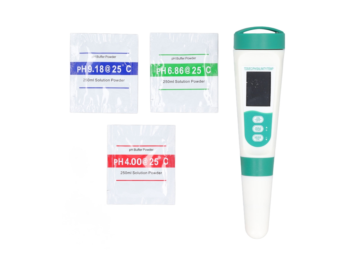 Medidor de calidad del agua TDS EC pH con voz