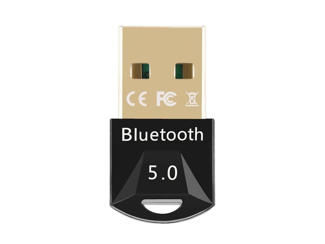 Adaptador Usb Bluetooth 5.0, Receptor Bluetooth 5.0, Compatível Com Pc, Ps4, Televisores E Dispositivos Automotivos. Cor Preta.