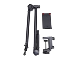 Suporte Suspenso De Microfone 360° Anti-derrubada 1.5kg Metal Braço Mesa Com Suporte Para Telefone Estúdio Casa