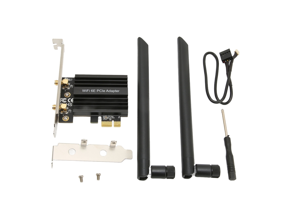 Tarjeta De Red Inalámbrica Tri-band Wifi 6e Bluetooth 5.2 Ranura Pcie De Escritorio Gigabit Ax210