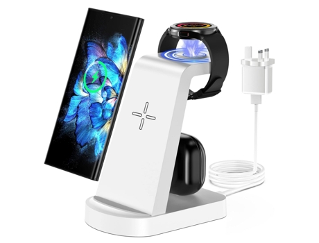 Estación de Carga Sem Rápido Ulta Ultra para Samsung RADIODDITY Blanco