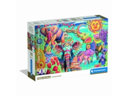 Puzzle de Carnaval de Elefantes 500 Piezas Clementoni