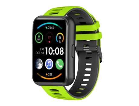 Correa para Huawei Watch Fit 2 Verde Claro y Negro
