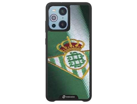 Funda Móvil Oficial Real Betis Fc para Oppo Find X3 PHONECASES3D Piel Sintética Negro