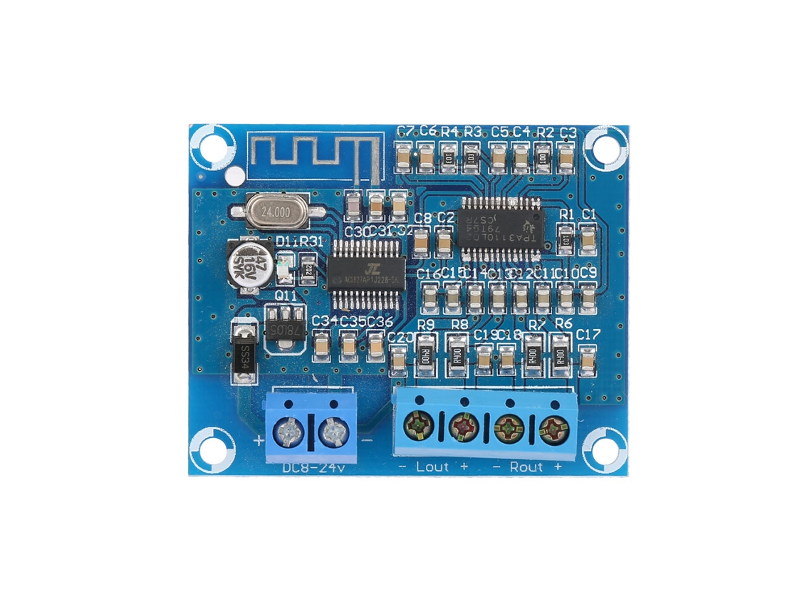 Módulo Amplificador Digital Estéreo Bluetooth De Doble Canal Tpa3110d2 De 15 W X 2