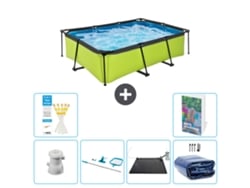 Exit-toys Piscina Exit Retangular - 220x150x65 Cm - 7-peças S235