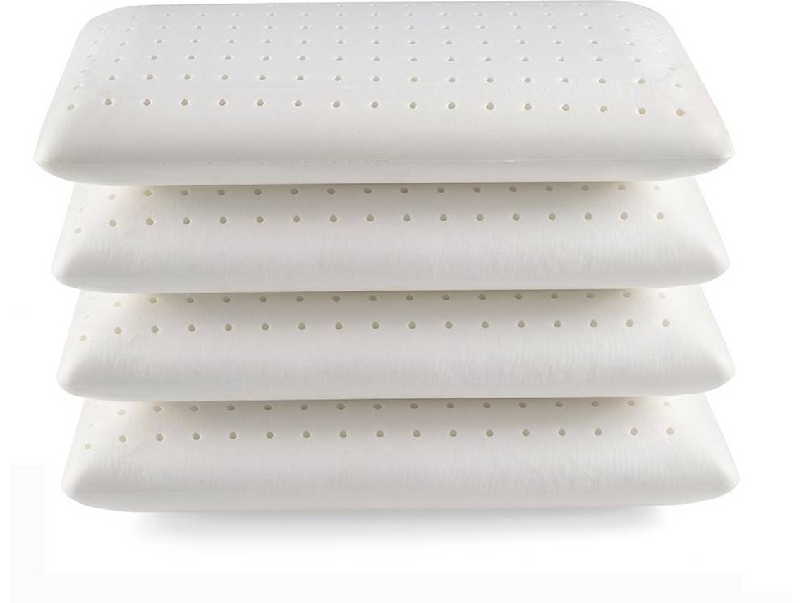 Juego de 4 Almohadas de Dormir ECCOX Visco Perforada (60x40 cm)