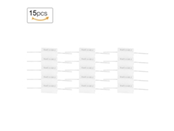 2026dz-15 Piezas de Resistencia de Potencia Bobinada de Alambre Cerámico 5W 500Ohm 5% Blanco