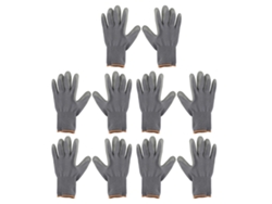 5 Pares De Guantes De Jardinería Duraderos, Transpirables Y Antideslizantes Para Trabajos En El Jardín.