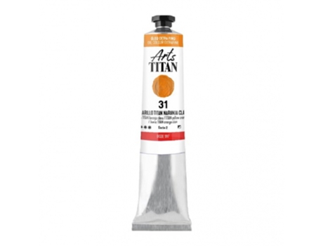 Oleo Extra Fino Titan 20 Ml (31 Amarillo Titan Naranja Claro Serie 2)