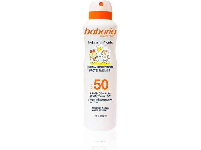 Spray Solar BABARIA Sun SPF 50 (200 ml)