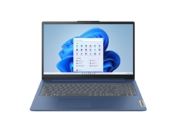 Portátil Lenovo IdeaPad Slim 3 15iru8 i3 1315u (azul, SSD de 512 GB, 8 GB de RAM, zócalo de 15,6 pulgadas, teclado QWERTY europeo, Intel Core i3)