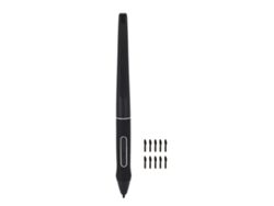 Lápiz Pw507 Para Tableta Gráfica Con 10 Puntas, Respuesta Rápida Y Alta Sensibilidad, Compatible Con Kamvas Pro 12.