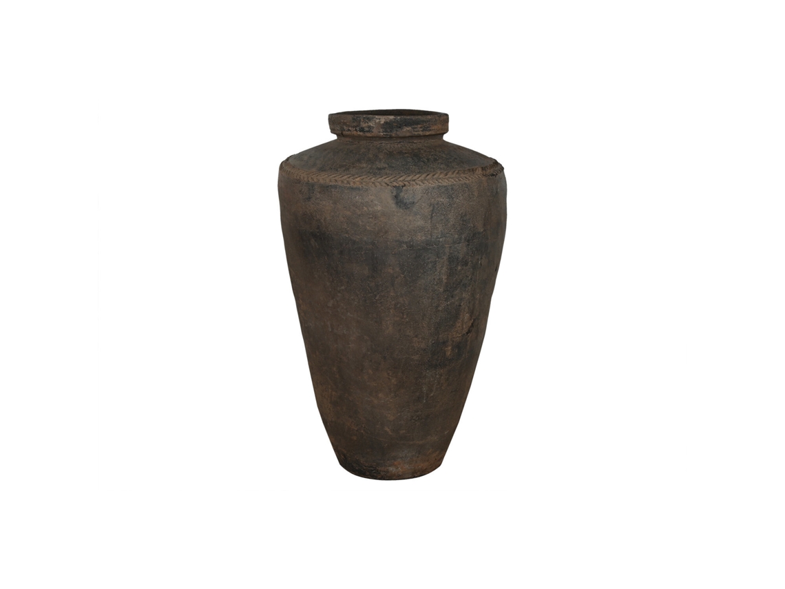 Anfora Terracota Pieza Unica Antigua 76x76x96cm
