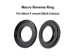 Anillo Adaptador Inverso Macro Para Nikon F-mount 58mm Cámara Dslr Enfoque Manual 58mm