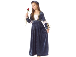 Disfraz de Niña DISFRAZZES Julieta Azul (Talla: 5 a 7 años)