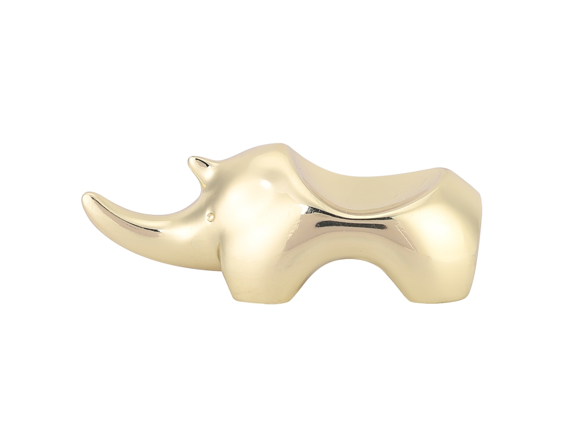 Soporte Para Palillos Con Forma De Animalito, Aleación De Zinc, Decoración De Cocina, Para Mesa, Dorado, Plateado