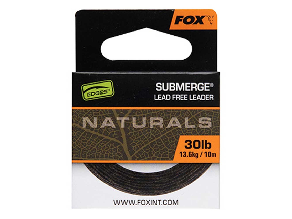 Linha Carpfishing Naturals Submerge 10 M Prateado 40 Lbsfox International