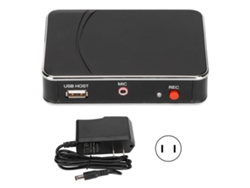 Tarjeta De Captura De Vídeo 1080p Hd Hdmi Usb2.0 Con Entrada De Micrófono Para Ps4 Con Enchufe Estadounidense
