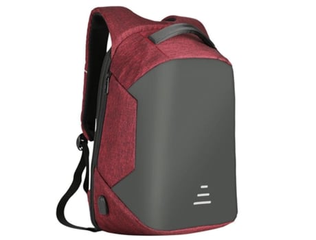 Mochila impermeable para portátil de 16 pulgadas - Rojo