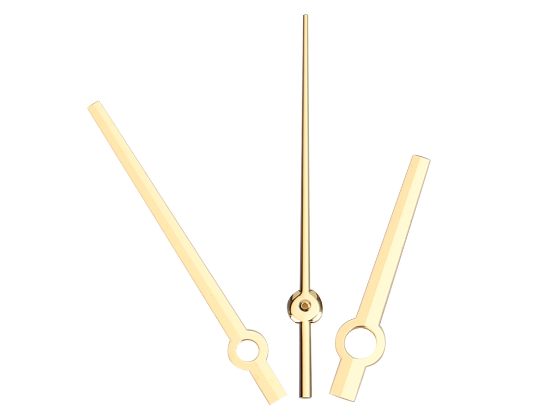 Agujas ajustables para reloj de caballero para movimiento 3135 Oro