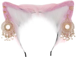 Diadema Para Orejas Para Niñas - Para Cosplay, Baile De Máscaras, Halloween, Fiesta De Disfraces