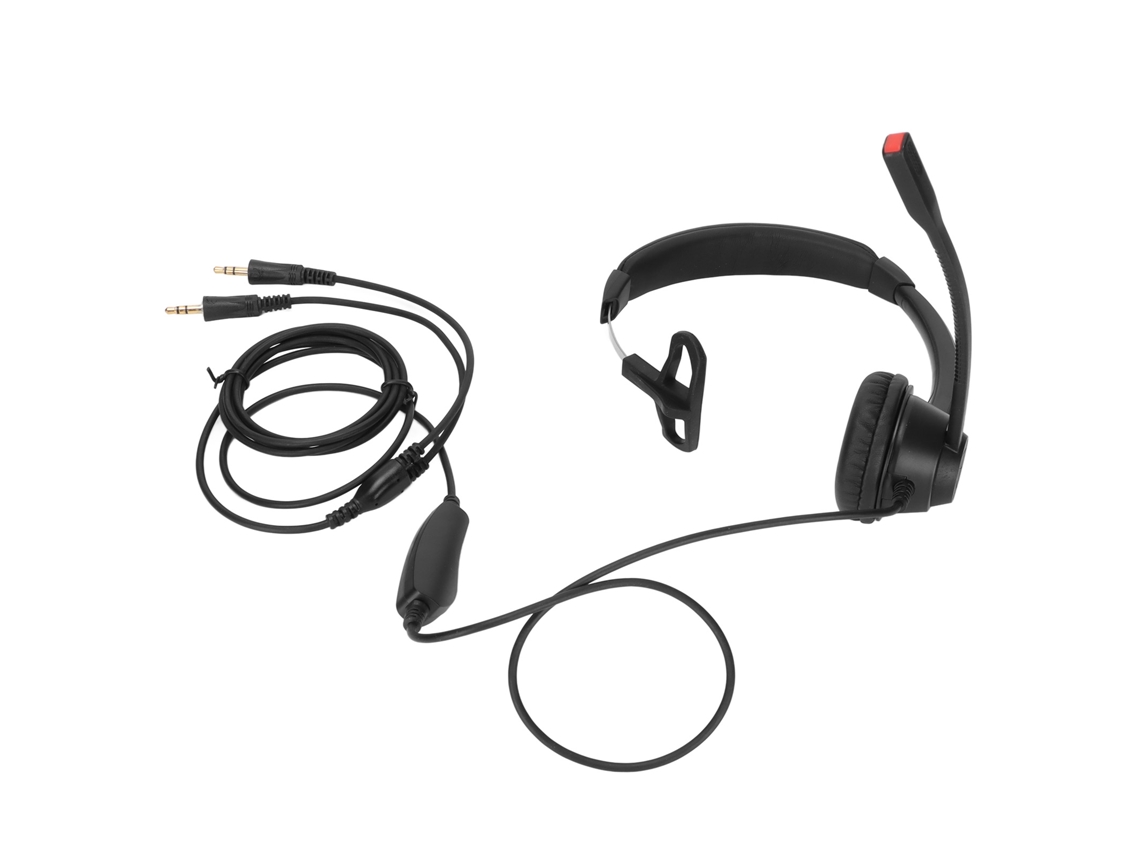 Auriculares Telefónicos Profesionales Con Altavoz, Ajuste De Volumen, Micrófono Función Silencio,