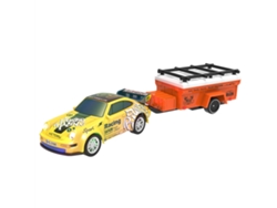 Gris con remolque Transped HG4 427 RTR 1/64 2.4G RWD Drift RC Aleación Metal LED Color App 3 Velocidades Juguete Colección de bolsillo Regalo Niños MDUG