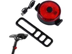 Luz Trasera Para Bicicleta Recargable Por Usb Con Sistema De Liberación Rápida, 3 Modos, Resistente Al Agua, Para Mtb.